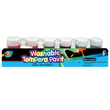 6 washable finger paint 2305#